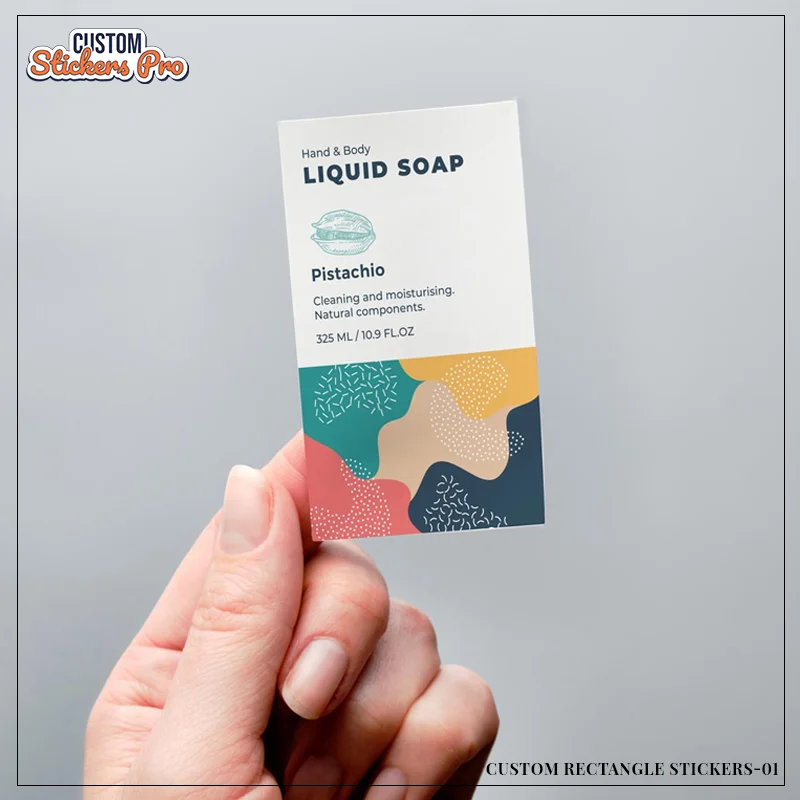 Custom Rectangle Stickers 01